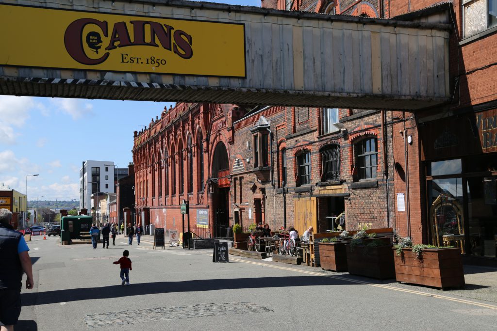 Cains Brewery in the Baltic Triangle Liverpool